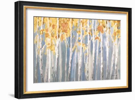 Golden Birches Spice-Danhui Nai-Framed Art Print