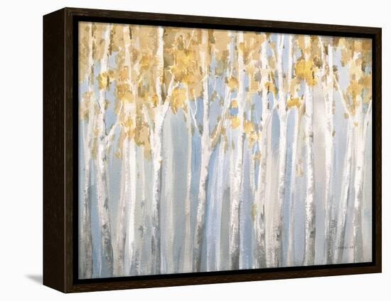 Golden Birches-Danhui Nai-Framed Stretched Canvas