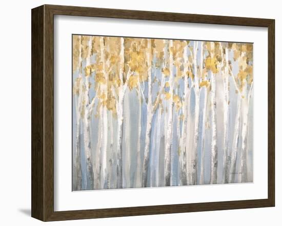 Golden Birches-Danhui Nai-Framed Art Print