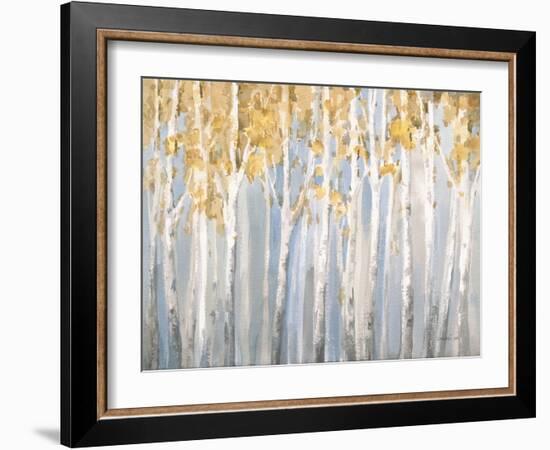 Golden Birches-Danhui Nai-Framed Art Print