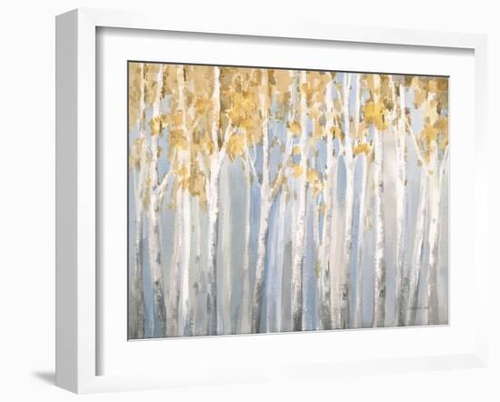 Golden Birches-Danhui Nai-Framed Art Print