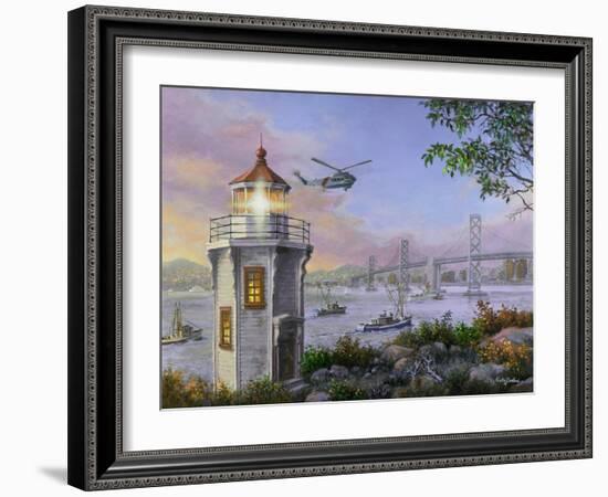 Golden Bliss-Nicky Boehme-Framed Giclee Print