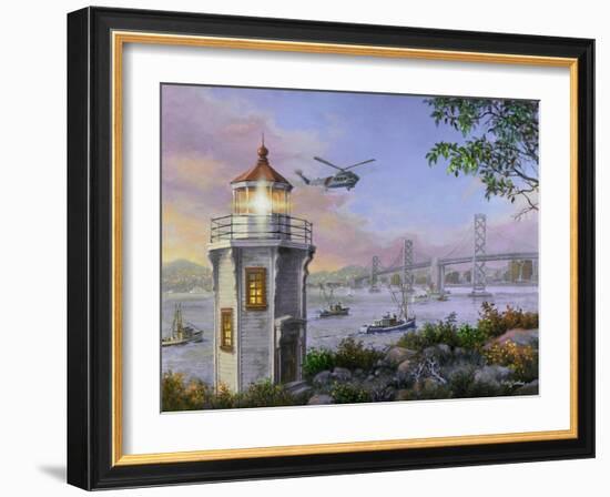 Golden Bliss-Nicky Boehme-Framed Giclee Print