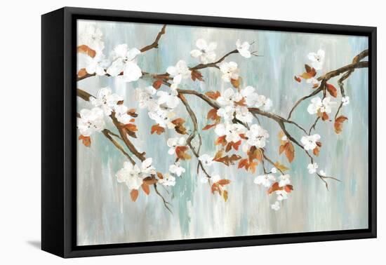 Golden Blooms I-Asia Jensen-Framed Stretched Canvas