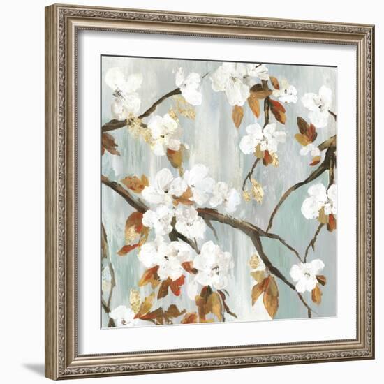 Golden Blooms II-Asia Jensen-Framed Art Print