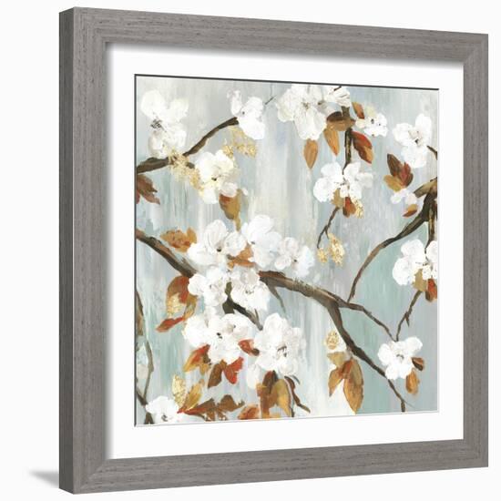 Golden Blooms II-Asia Jensen-Framed Art Print