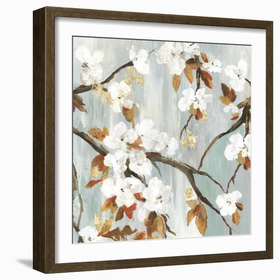 Golden Blooms II-Asia Jensen-Framed Art Print