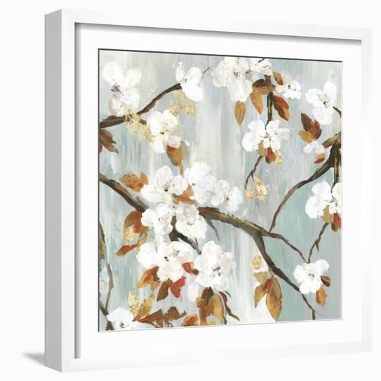 Golden Blooms II-Asia Jensen-Framed Art Print