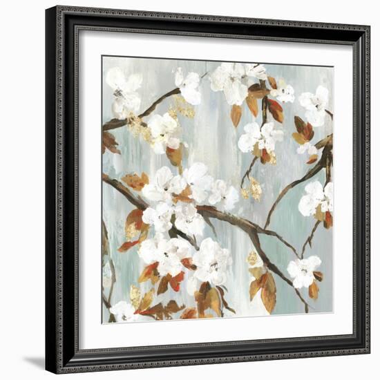 Golden Blooms II-Asia Jensen-Framed Art Print