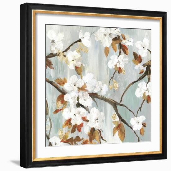 Golden Blooms II-Asia Jensen-Framed Art Print