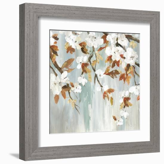 Golden Blooms III-Asia Jensen-Framed Art Print