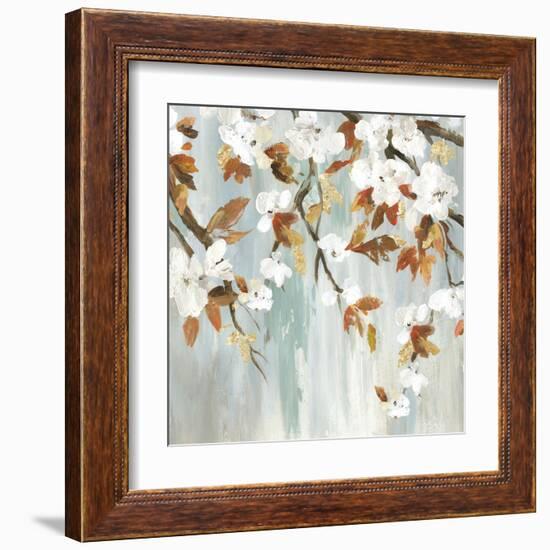 Golden Blooms III-Asia Jensen-Framed Art Print