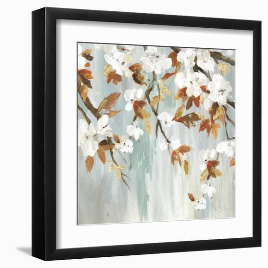 Golden Blooms III-Asia Jensen-Framed Art Print