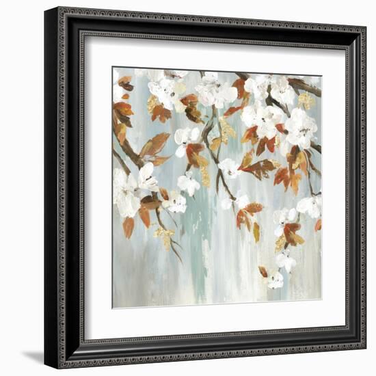 Golden Blooms III-Asia Jensen-Framed Art Print