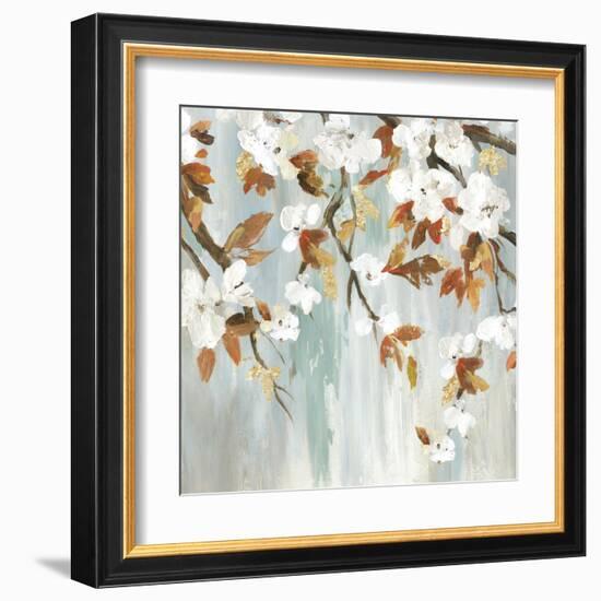 Golden Blooms III-Asia Jensen-Framed Art Print