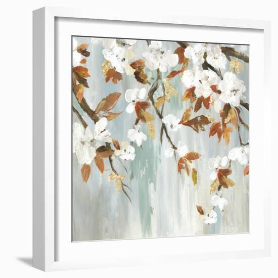 Golden Blooms III-Asia Jensen-Framed Art Print