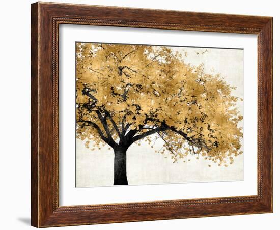 Golden Blossoms-Kate Bennett-Framed Art Print