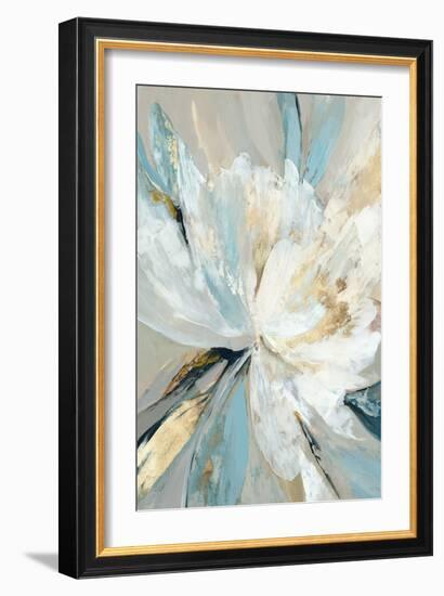 Golden Blue Floral I-Asia Jensen-Framed Art Print