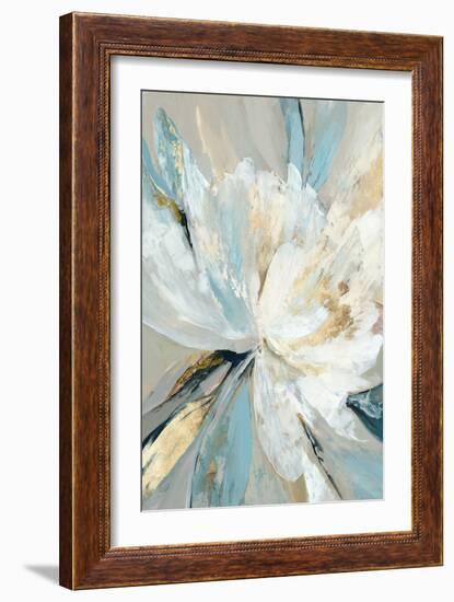 Golden Blue Floral I-Asia Jensen-Framed Premium Giclee Print