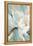 Golden Blue Floral I-Asia Jensen-Framed Stretched Canvas