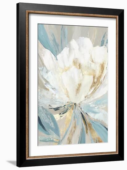 Golden Blue Floral II-Asia Jensen-Framed Premium Giclee Print