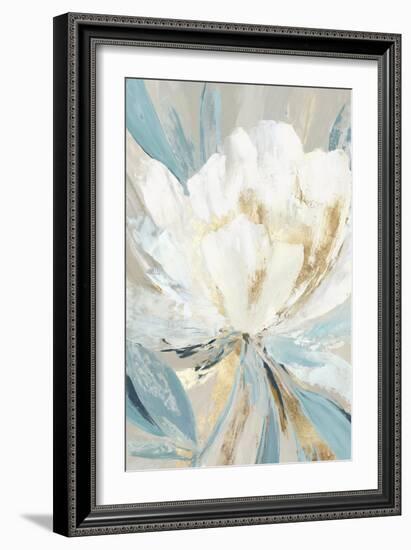 Golden Blue Floral II-Asia Jensen-Framed Premium Giclee Print