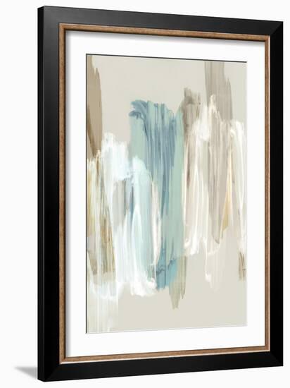 Golden Blue Horizon II-Emma Peal-Framed Art Print