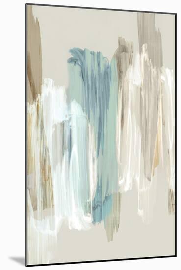 Golden Blue Horizon II-Emma Peal-Mounted Art Print