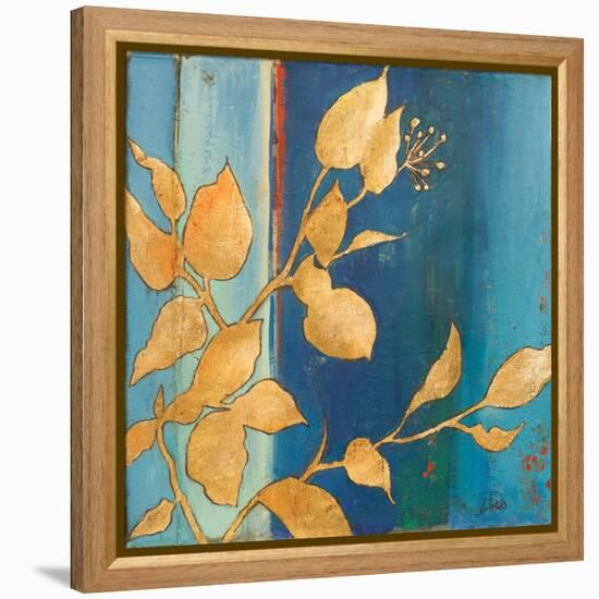 Golden Blue I-Patricia Pinto-Framed Stretched Canvas