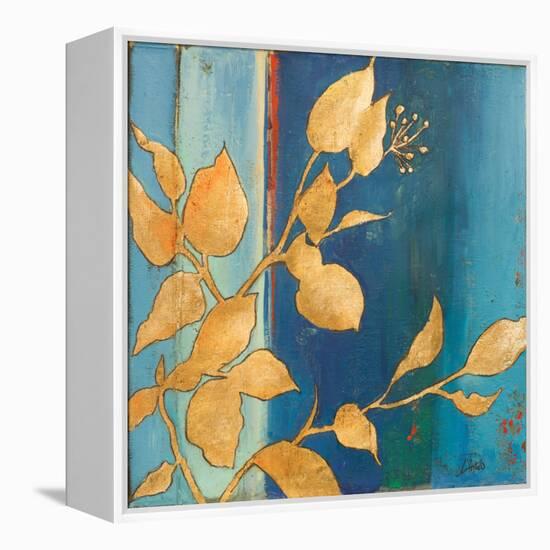 Golden Blue I-Patricia Pinto-Framed Stretched Canvas