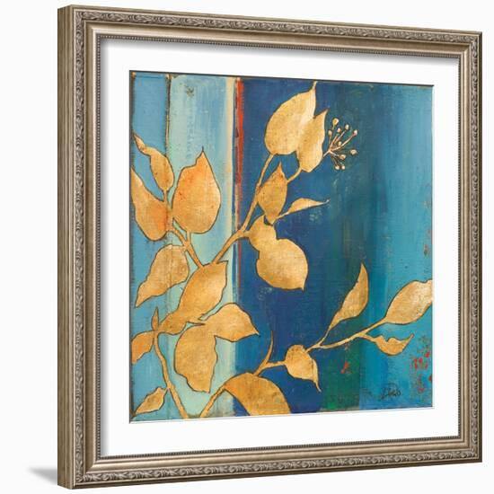 Golden Blue I-Patricia Pinto-Framed Art Print