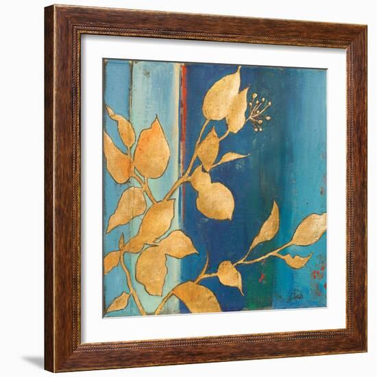 Golden Blue I-Patricia Pinto-Framed Art Print