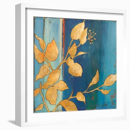 Golden Blue I-Patricia Pinto-Framed Art Print