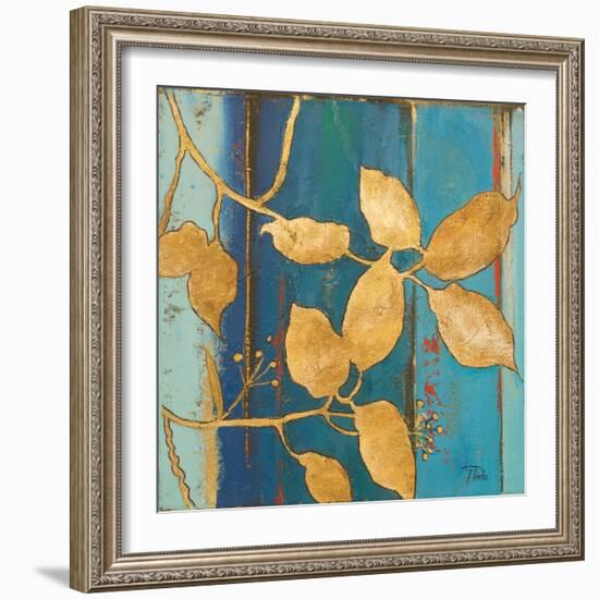 Golden Blue II-Patricia Pinto-Framed Art Print