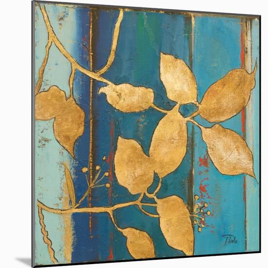 Golden Blue II-Patricia Pinto-Mounted Art Print