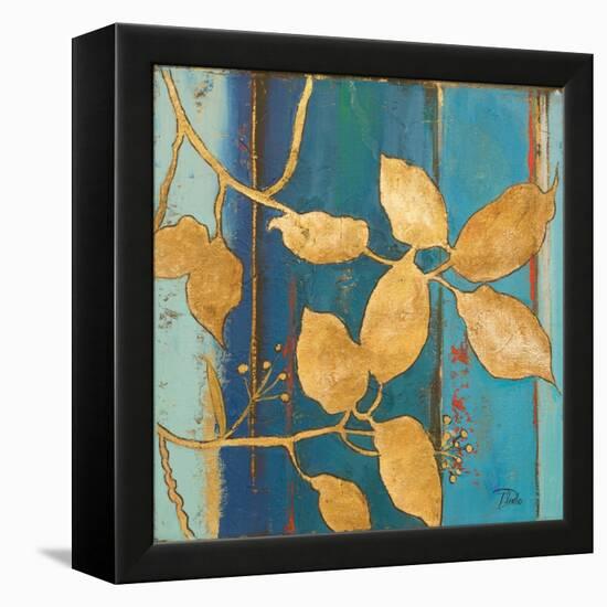 Golden Blue II-Patricia Pinto-Framed Stretched Canvas