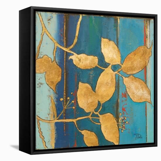 Golden Blue II-Patricia Pinto-Framed Stretched Canvas