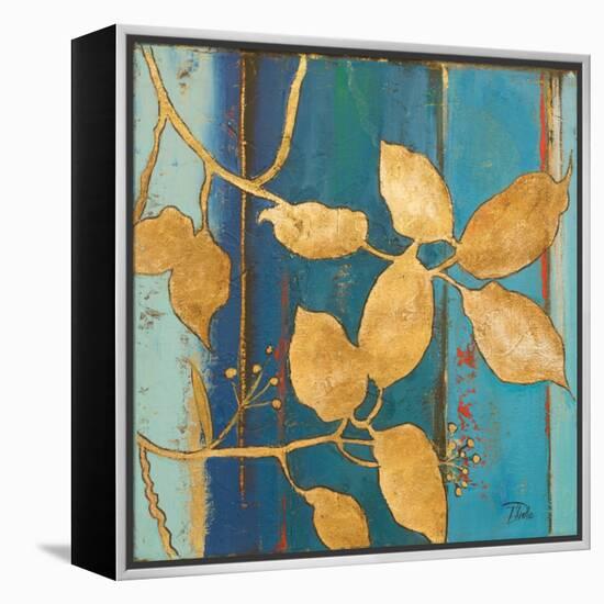 Golden Blue II-Patricia Pinto-Framed Stretched Canvas