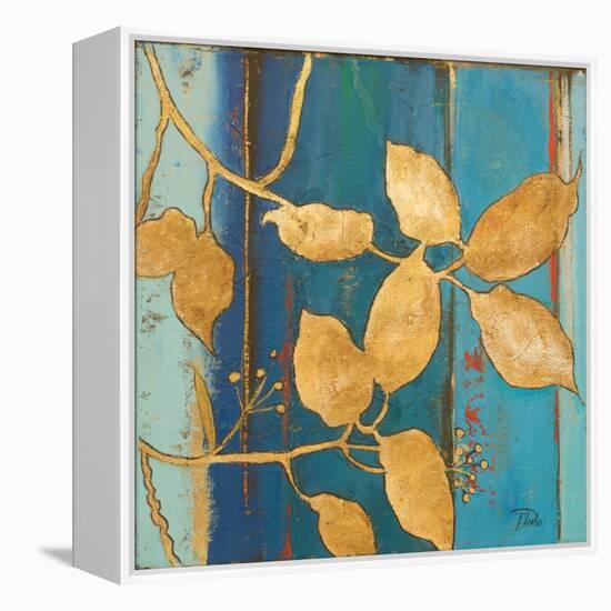 Golden Blue II-Patricia Pinto-Framed Stretched Canvas