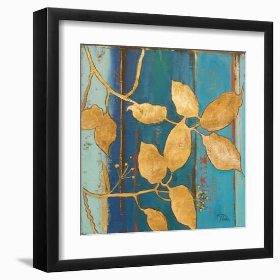 Golden Blue II-Patricia Pinto-Framed Art Print