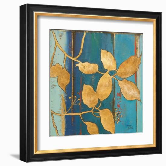 Golden Blue II-Patricia Pinto-Framed Art Print