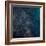 Golden Blue Marble-Jace Grey-Framed Art Print