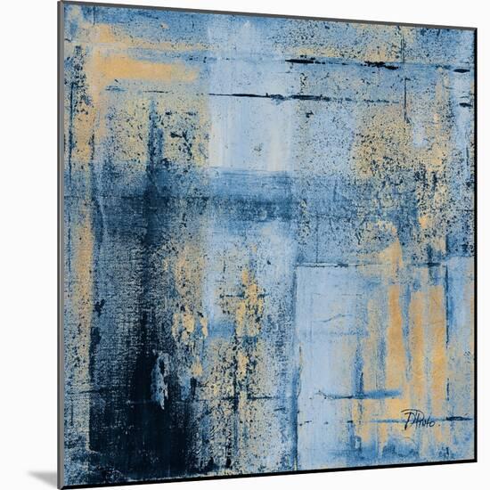 Golden Blues II-Patricia Pinto-Mounted Art Print