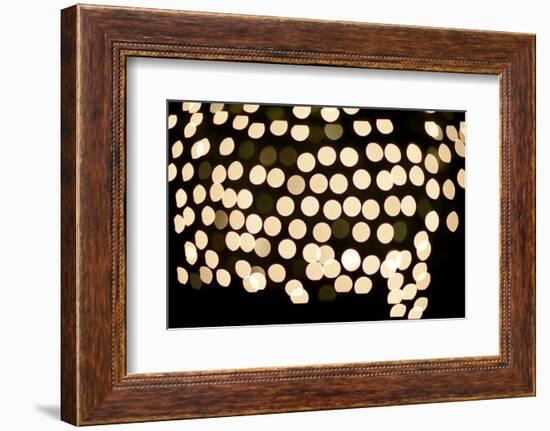 Golden Bokeh I-Erin Berzel-Framed Photographic Print