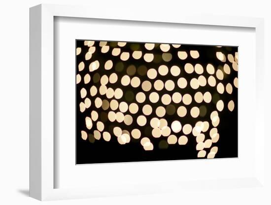 Golden Bokeh I-Erin Berzel-Framed Photographic Print