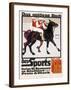 Golden Book of Sports, Horse Polo-Ludwig Hohlwein-Framed Giclee Print