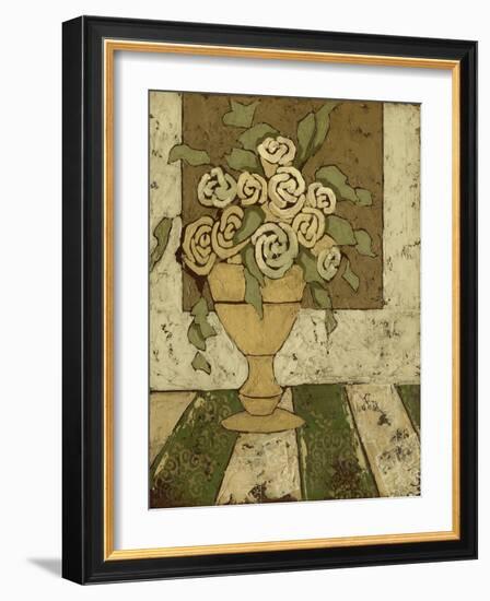 Golden Bouquet I-Megan Meagher-Framed Art Print