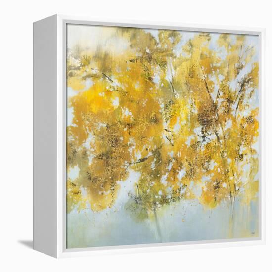 Golden Branches-K. Nari-Framed Stretched Canvas