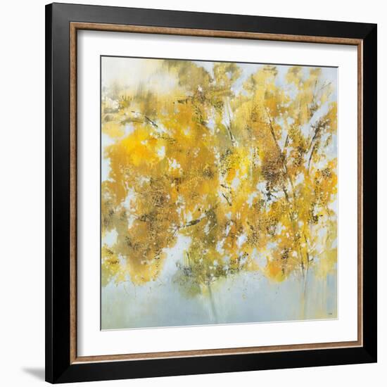 Golden Branches-K. Nari-Framed Art Print