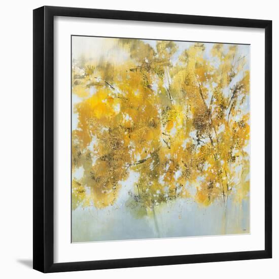 Golden Branches-K. Nari-Framed Art Print